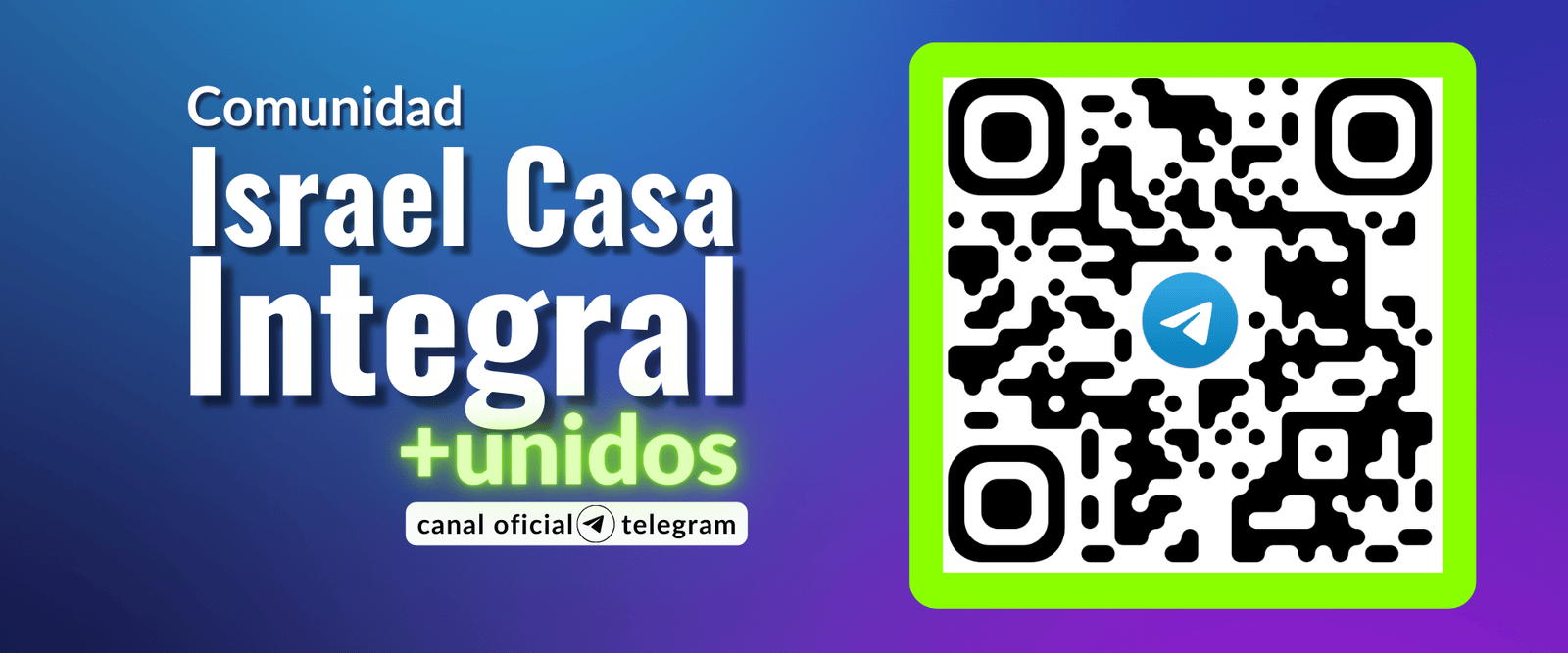 qr telegram Israel Casa Integral